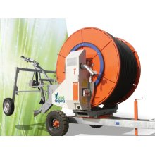 venda quente máquina de irrigação de carretel de mangueira